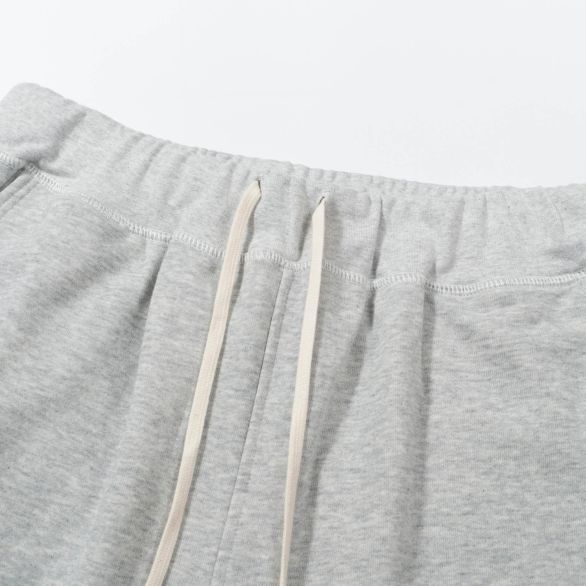 LEMAIRE Grey Wide-Leg Cotton Fleece Drawstring Sweatpants