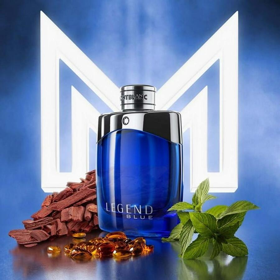 Montblanc Men's Legend Blue EDP Spray 3.4 oz Fragrances