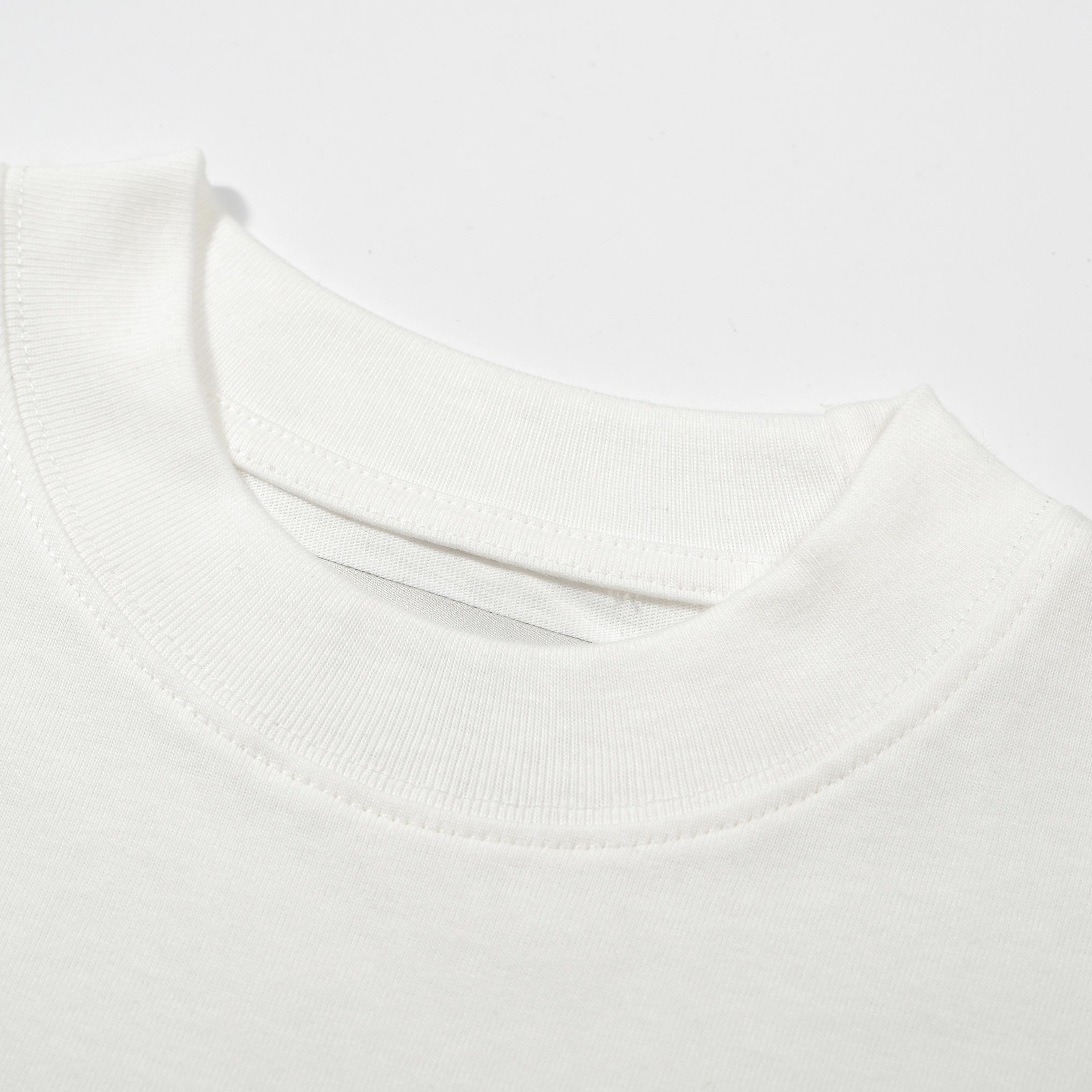 PanQ Oversized 'Relativity' Distressed Graphic T-Shirt