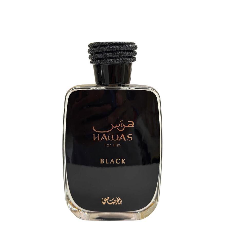 Rasasi Men's Hawas Black EDP Spray 3.3 oz (100ml) Fragrances