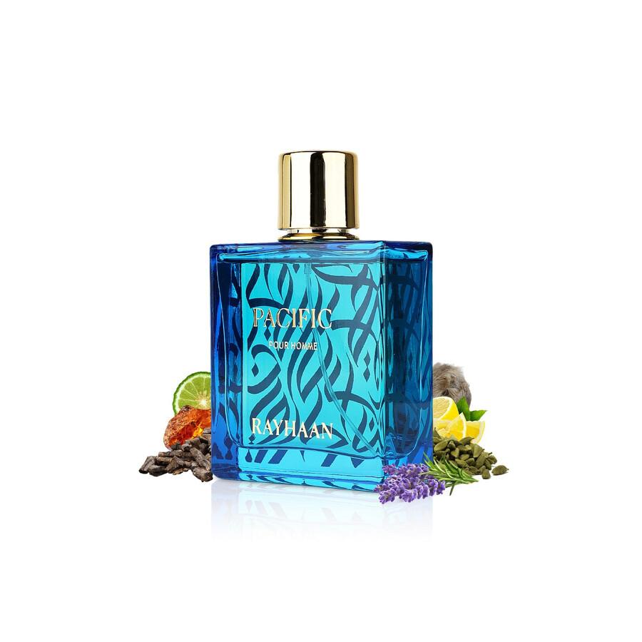 Rayhaan Men's Pacific EDP Spray 3.38 oz Fragrances