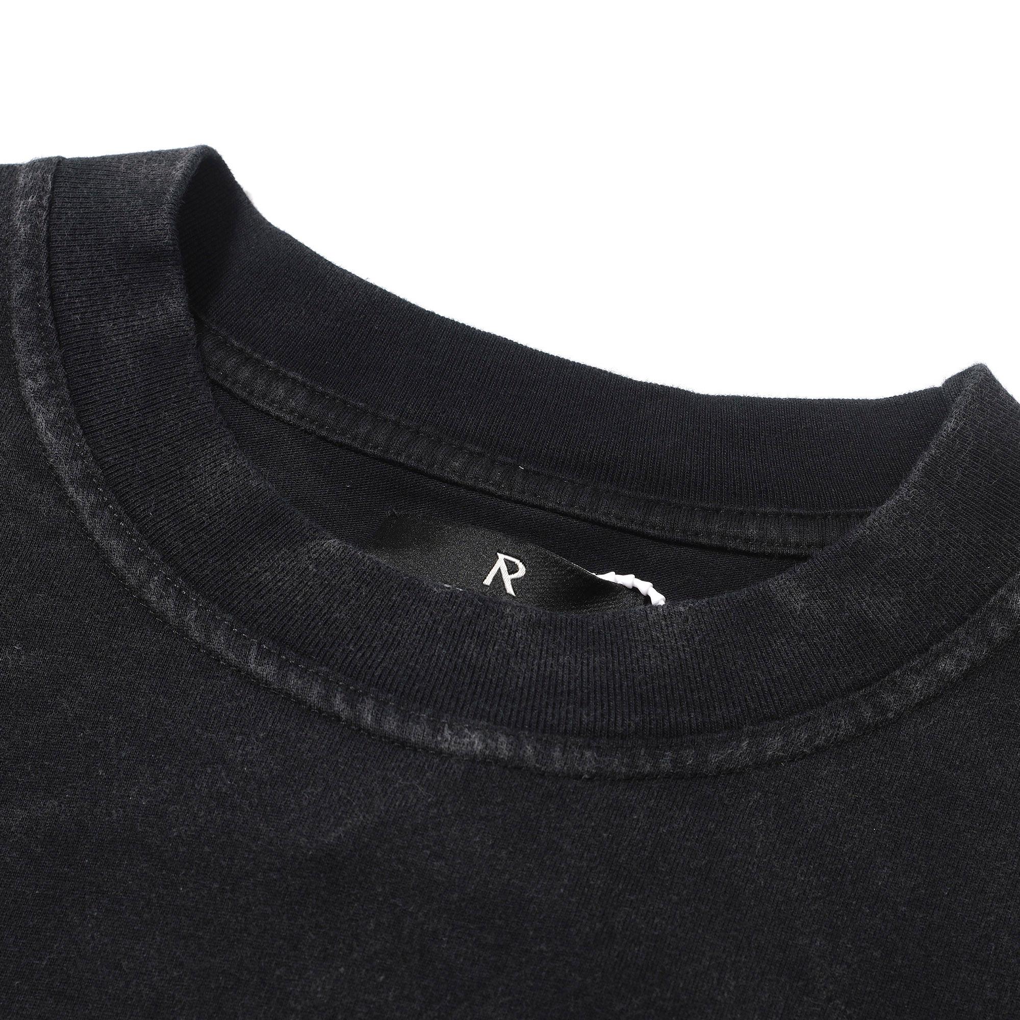 Represent World Championship Oversized Black Graphic T-Shirt