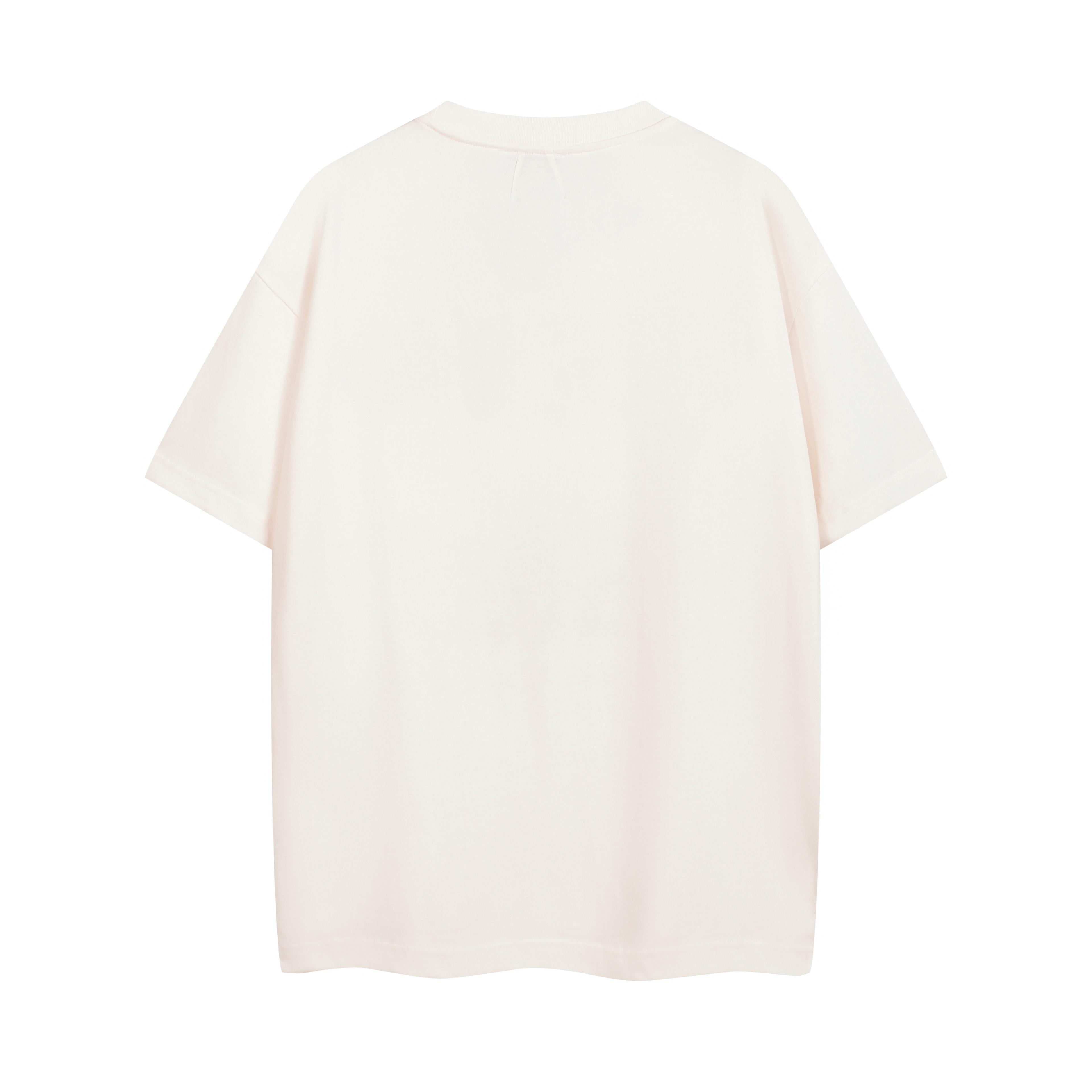 Rhude Alma Mater Vintage White Collegiate Graphic T-Shirt