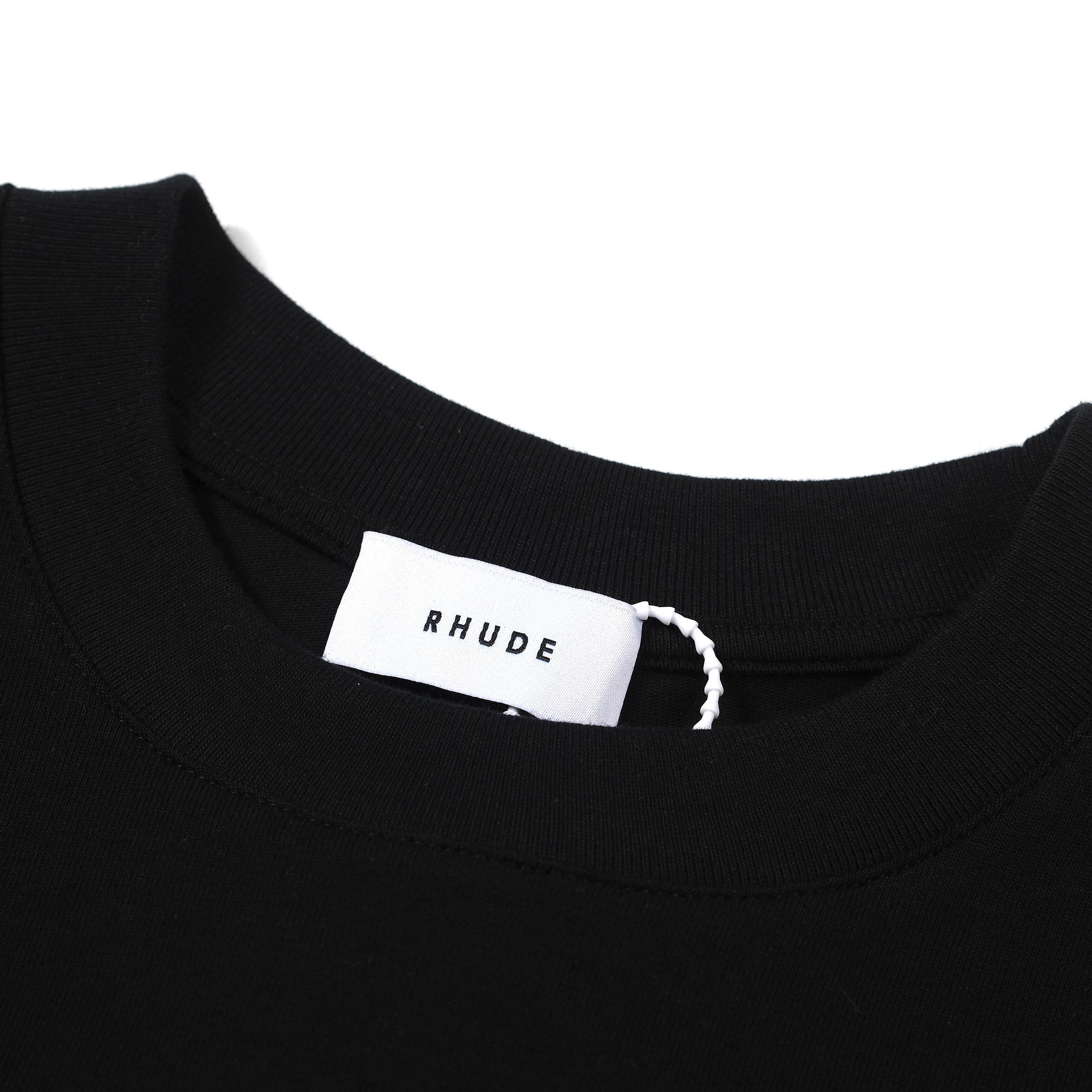 Rhude x Como 1907 Black Lago di Como Football T-Shirt