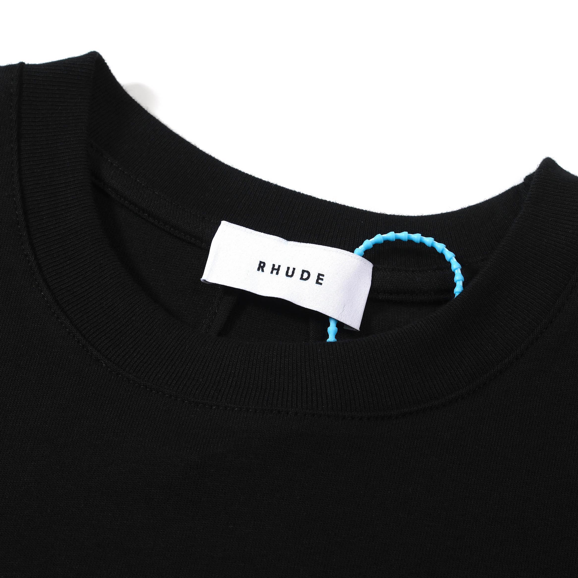 RHUDE Black Steel Ammunition Graphic T-Shirt - Luxury Tee