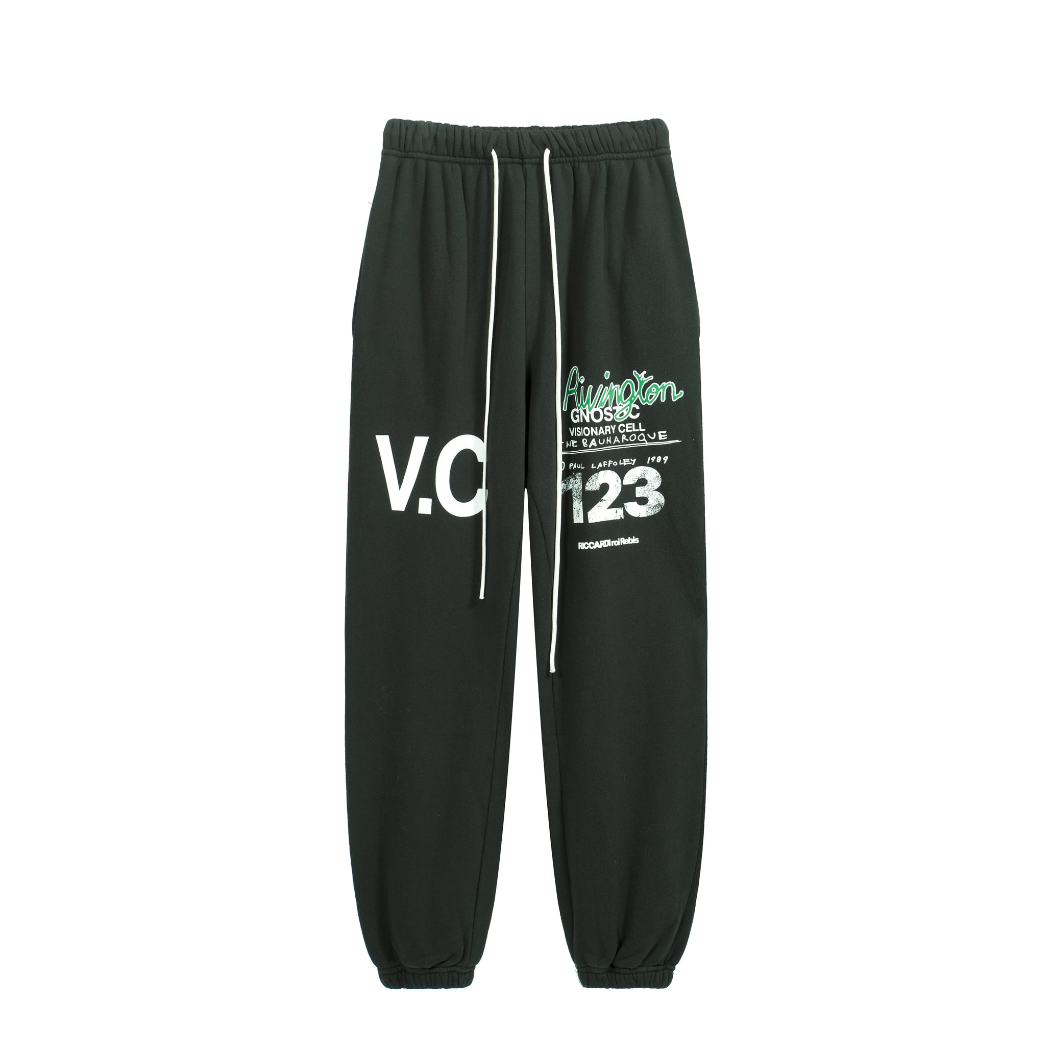 R!R!R! Black 'Gnostic Visionary Cell' Sweatpants