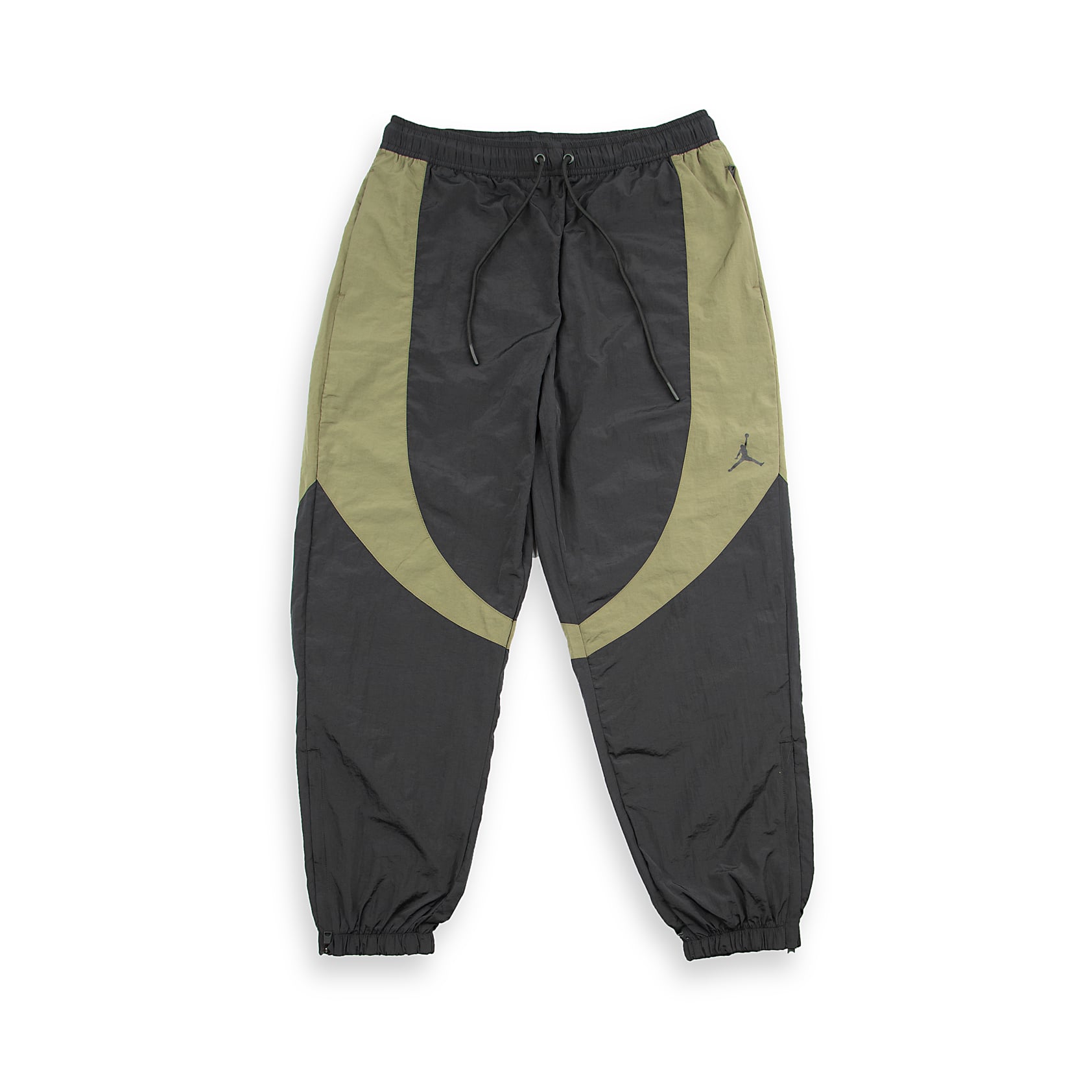 Jordan Sport Jam Warm-Up Pants, Black/Green Hue