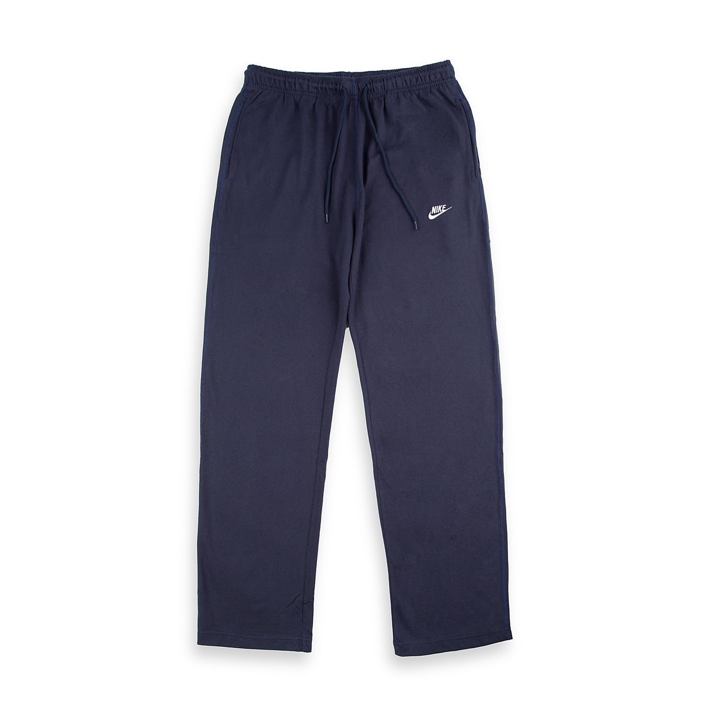  Navy blue Nike Club Fleece open-hem sweatpants 
