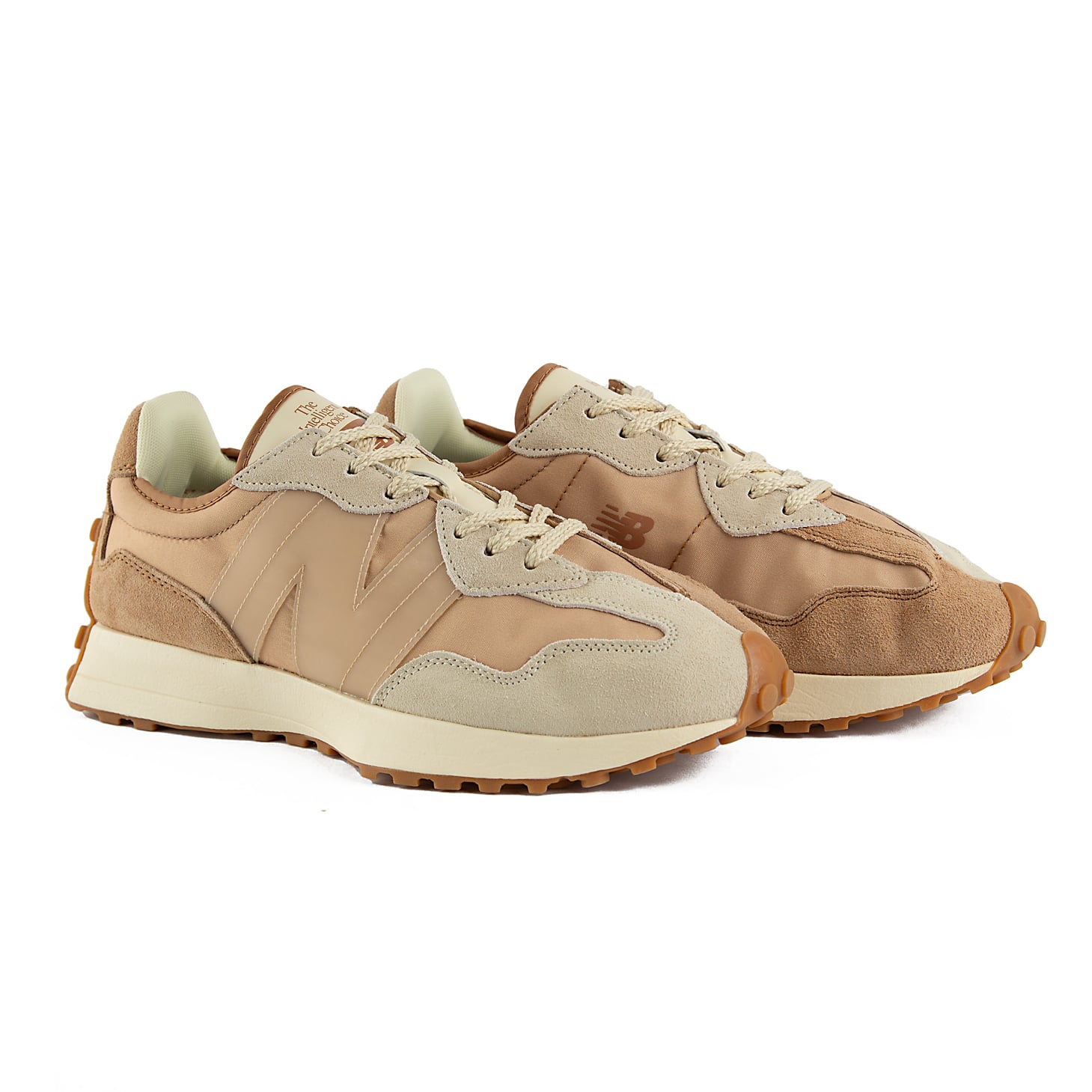 New Balance 327 Beige Gum Unisex Lifestyle Sneakers