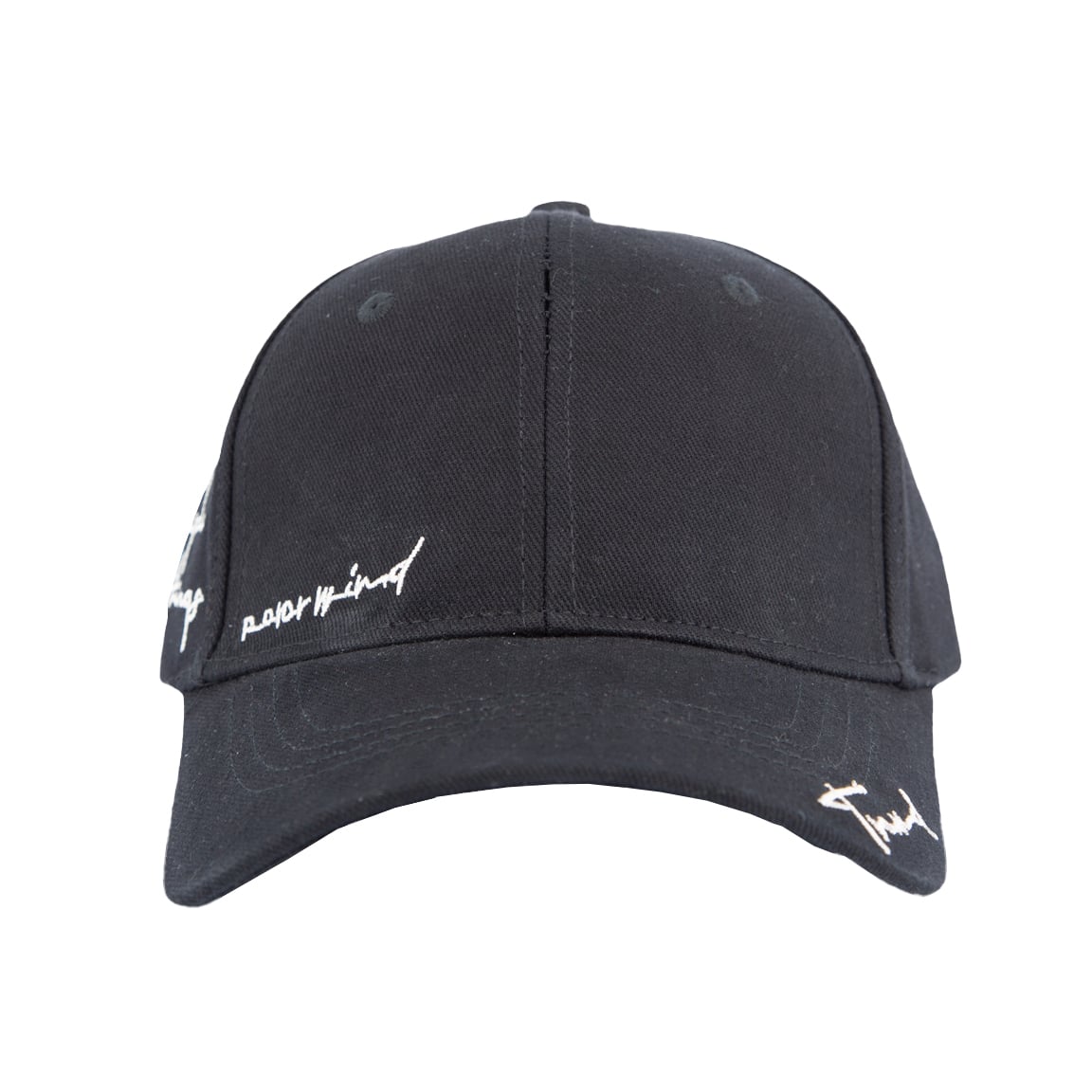 Black Signature Embroidered Men's Cap, Shop now on Agu.ng