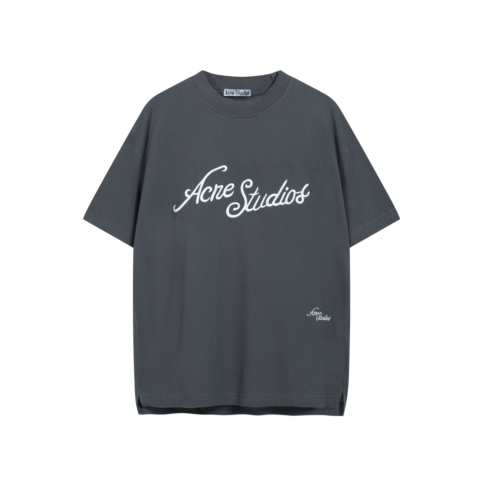 Acne Studios Embroidered Logo T-Shirt - Relaxed Unisex