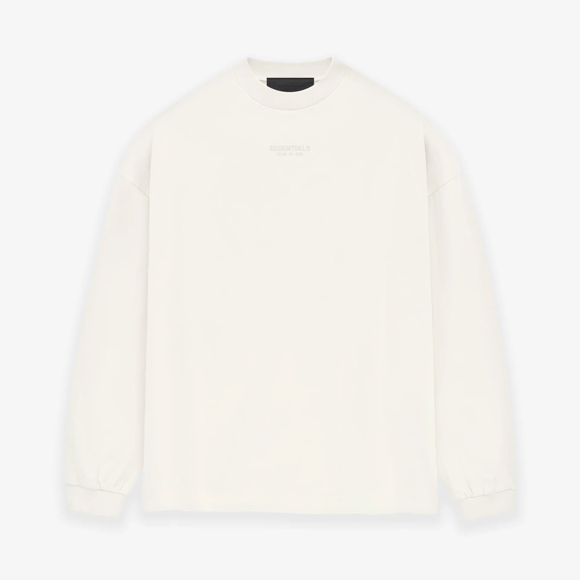 Unisex Essentials Oversized Long Sleeve Mock Neck T-Shirt