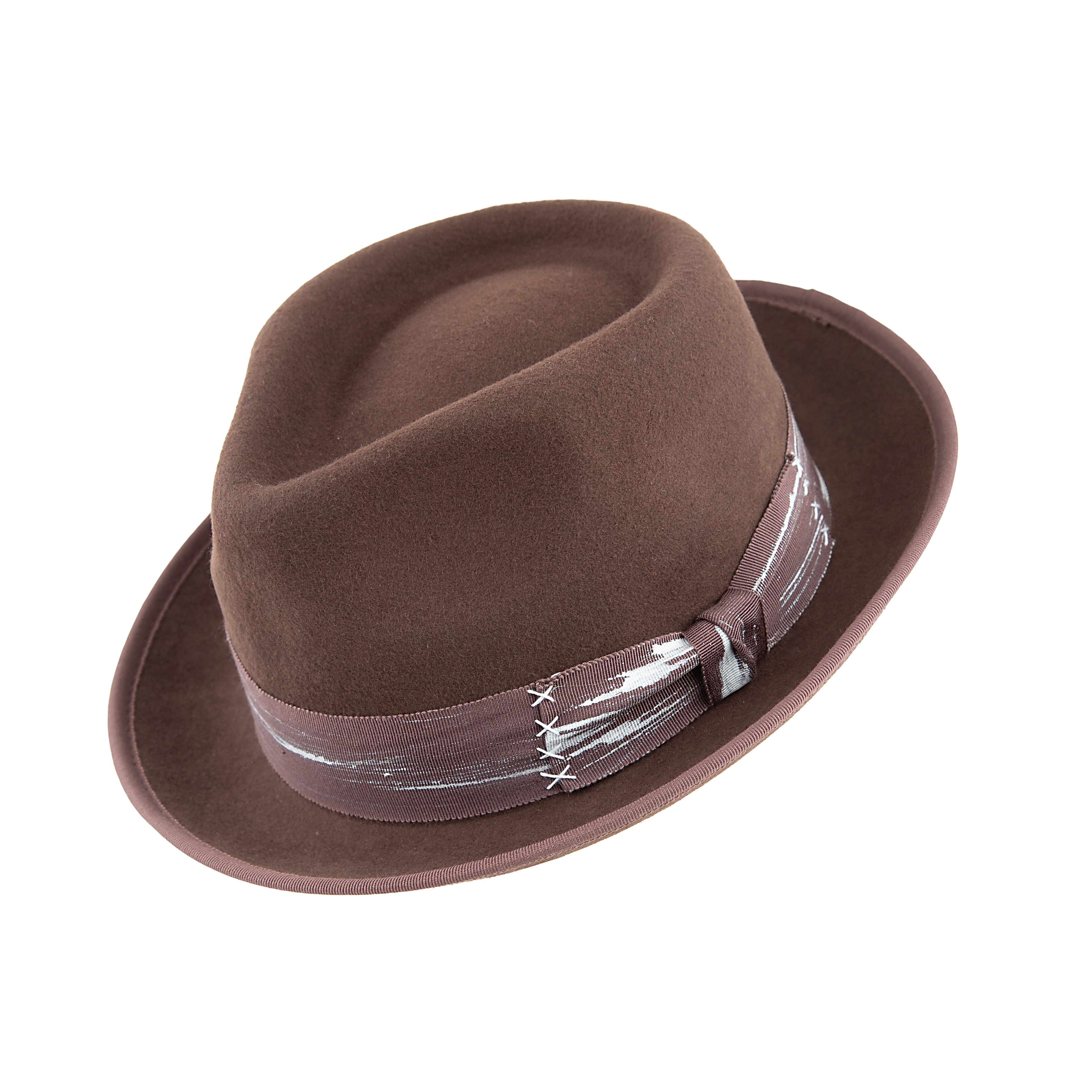 Janetshats Royal Blue Wool Fedora | Unisex Luxury Hat