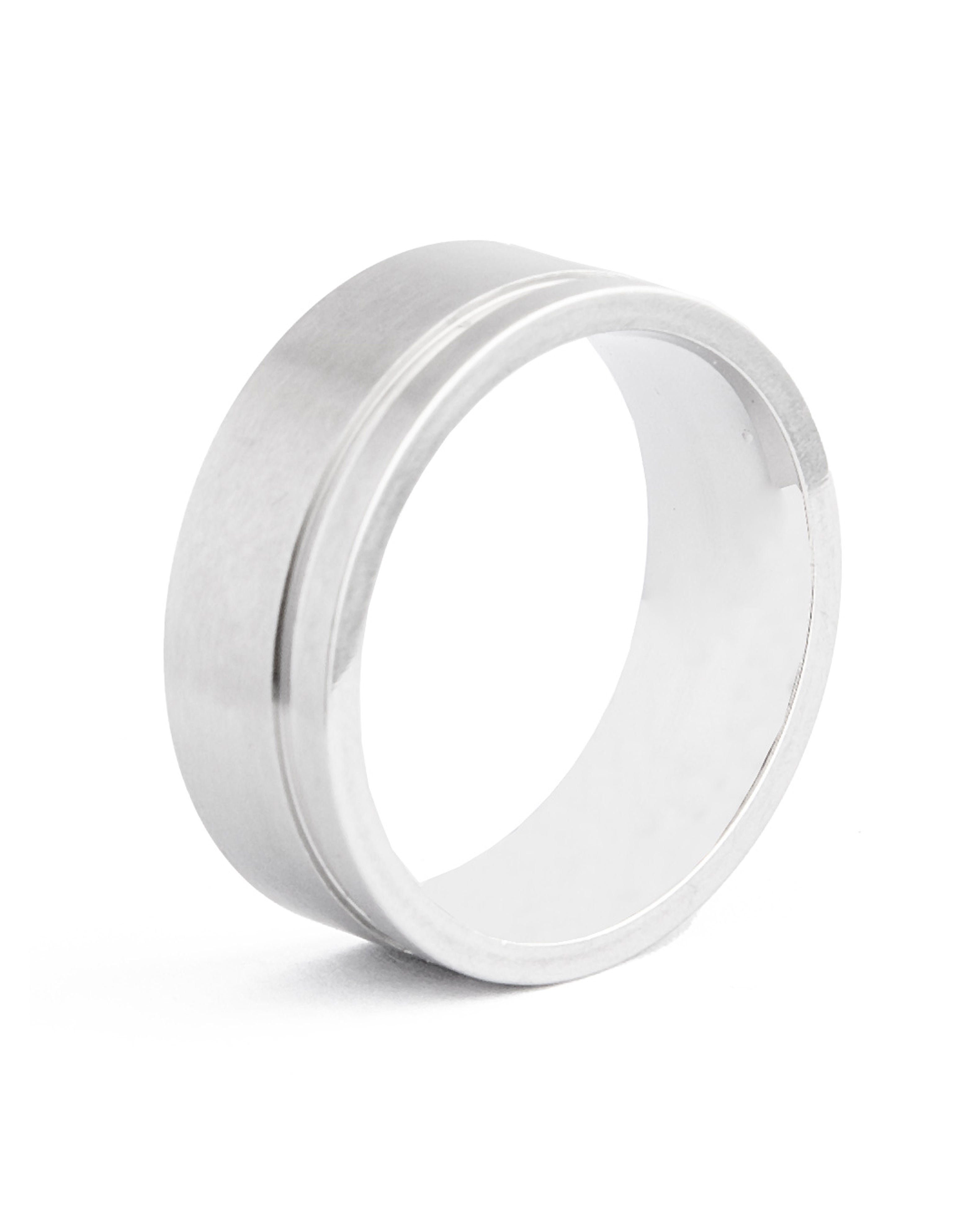 Plain Sterling Silver Band Ring