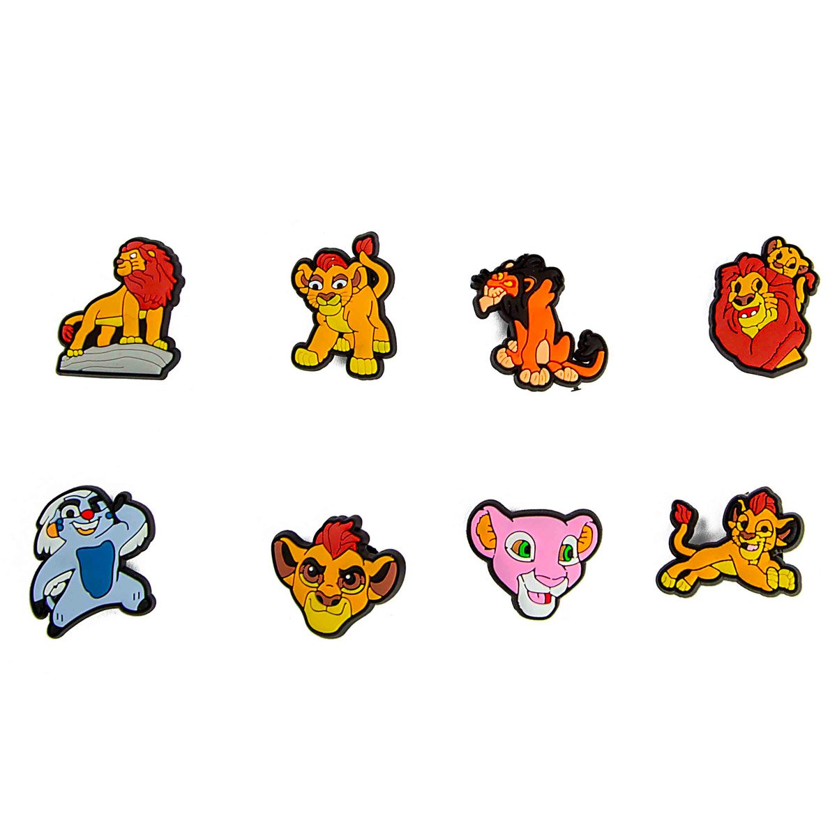 8-Pack The Lion King Character Jibbitz for Crocs