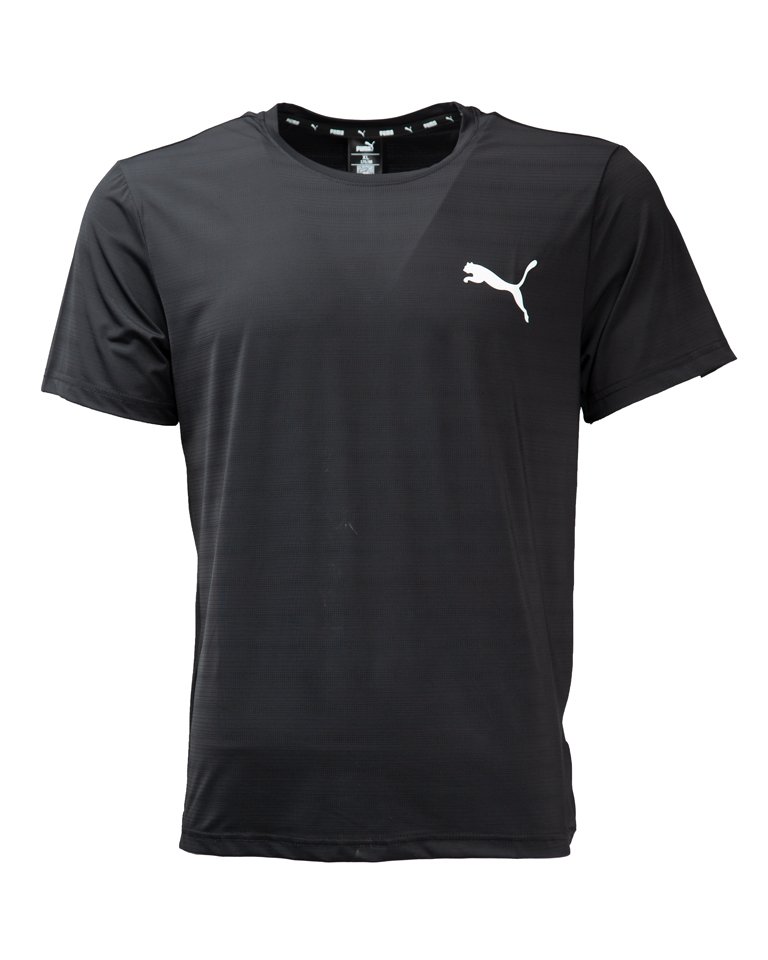 Puma Men's Train All Day Tee, Black, Moisture-Wicking Fabric