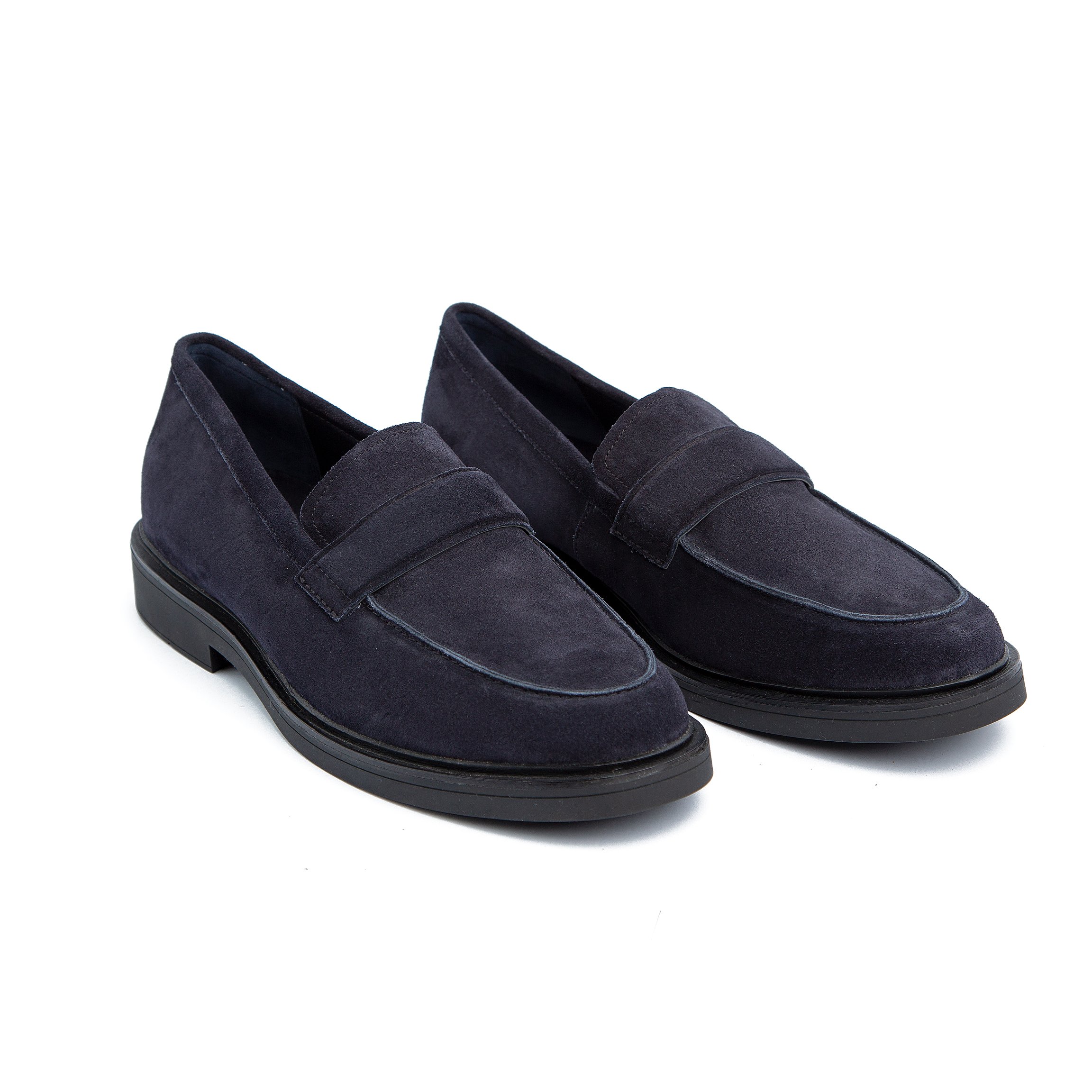 Vince Eston Suede Loafer - Navy | Agu.ng