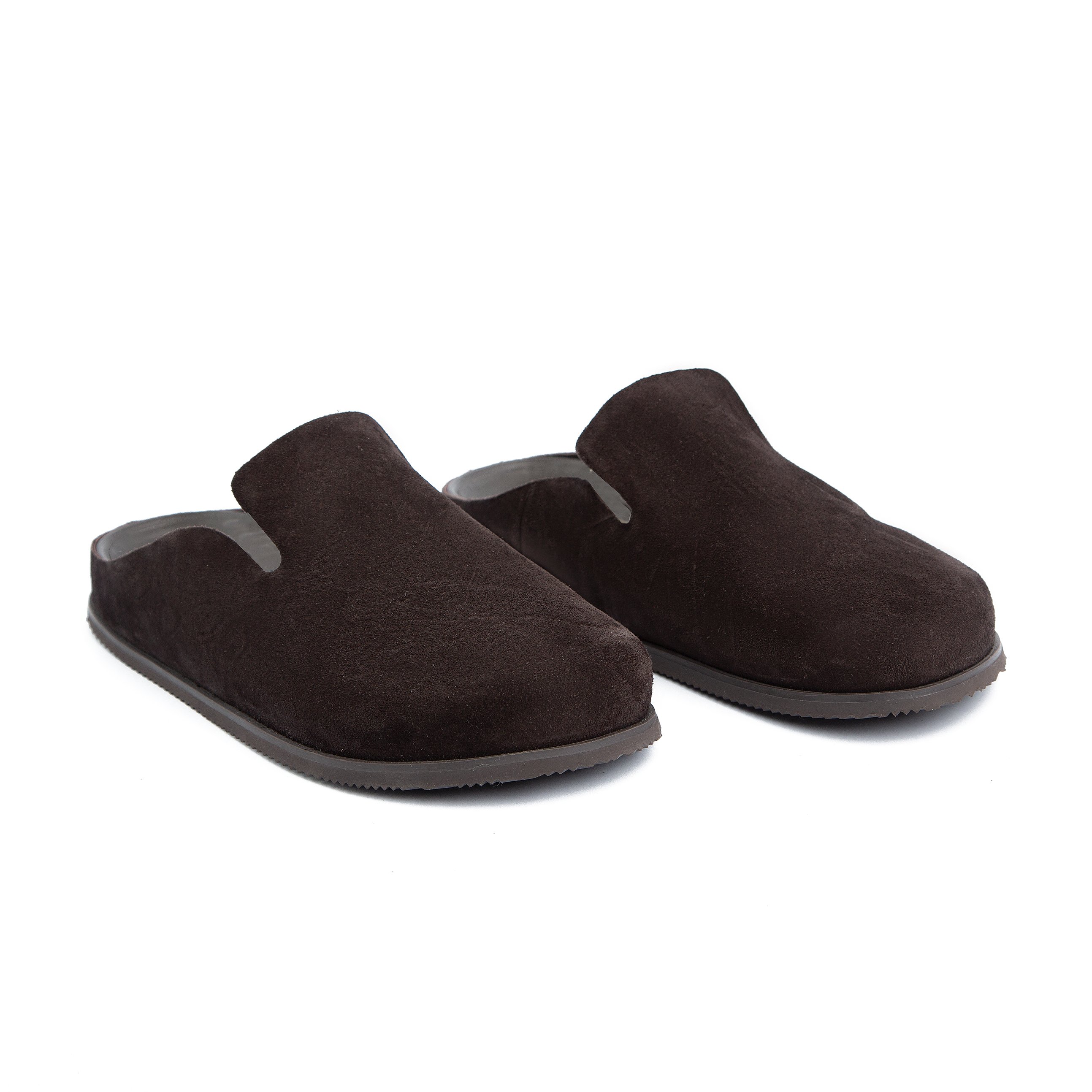 Vince Decker Suede Slip-On Mule