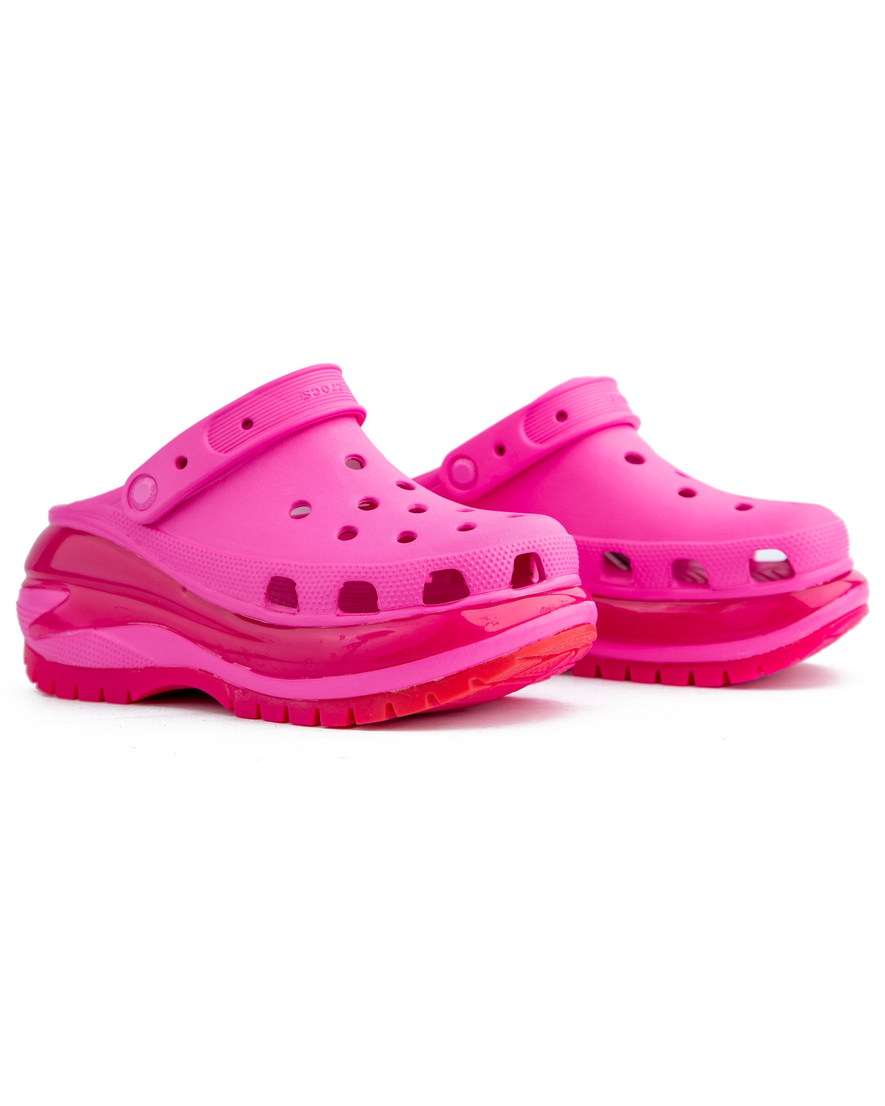 Crocs Mega Crush Clog: Pink Platform Clogs for Women