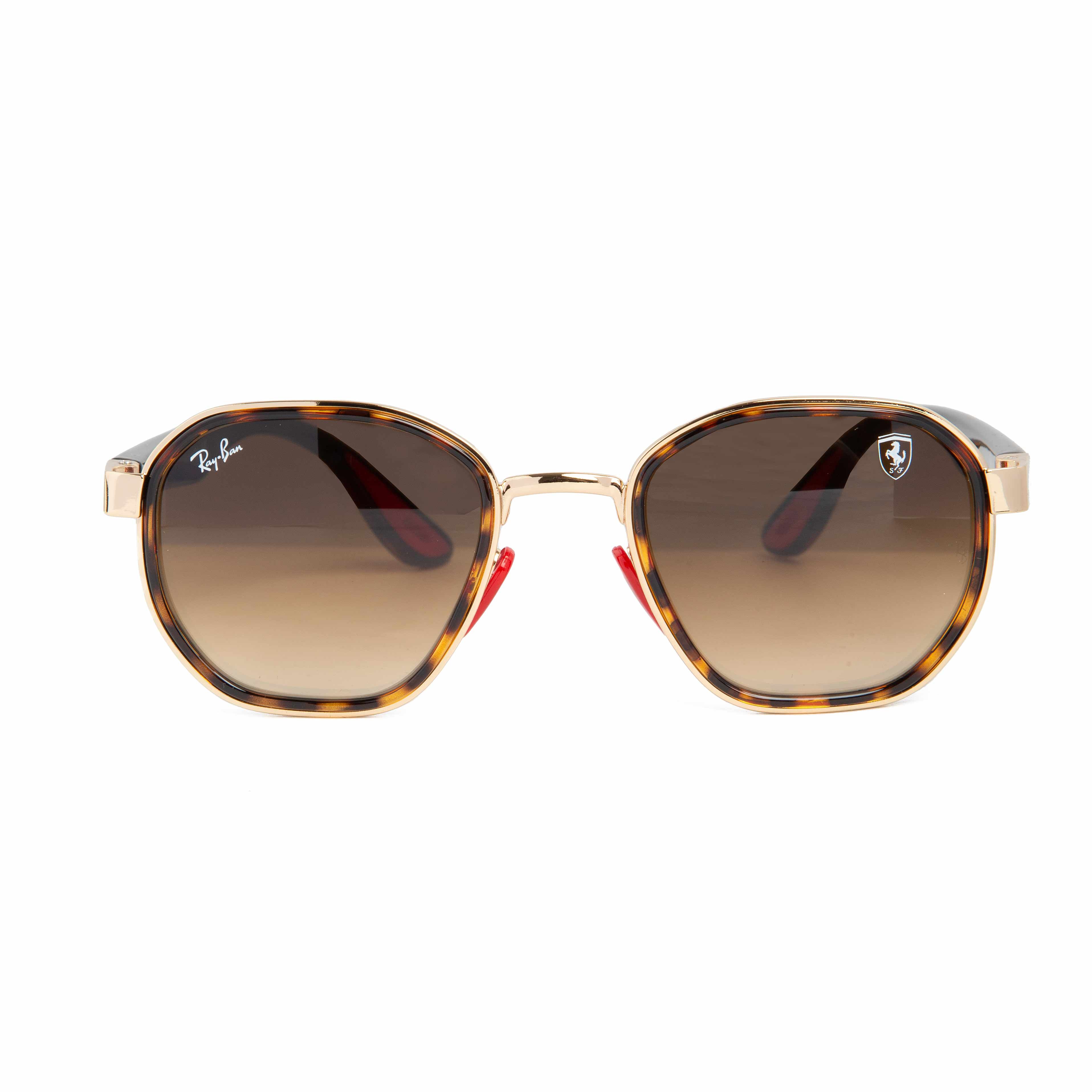Ray-Ban Ferrari Tortoiseshell Gold Gradient Sunglasses
