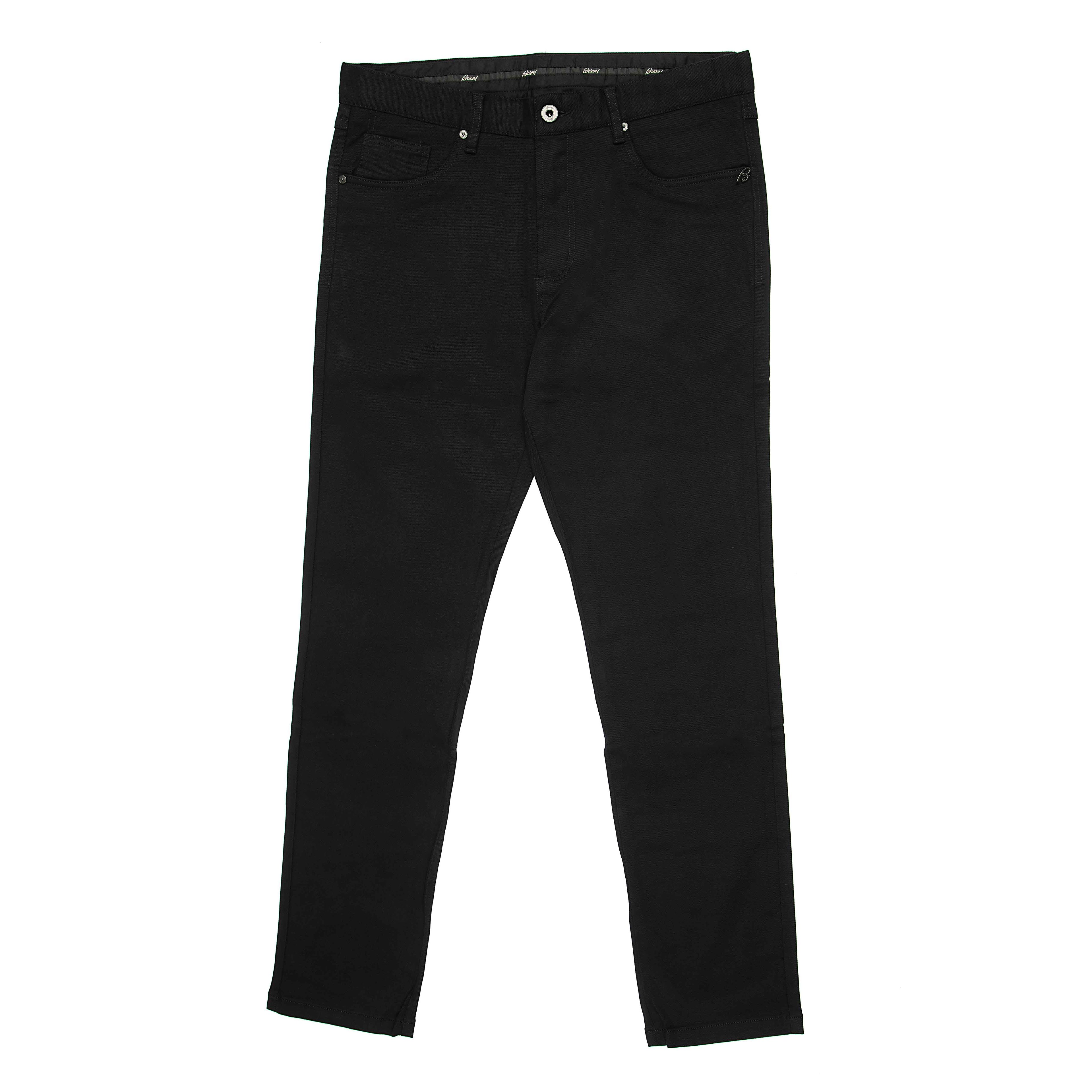 Men's Black Brioni Italian Pant