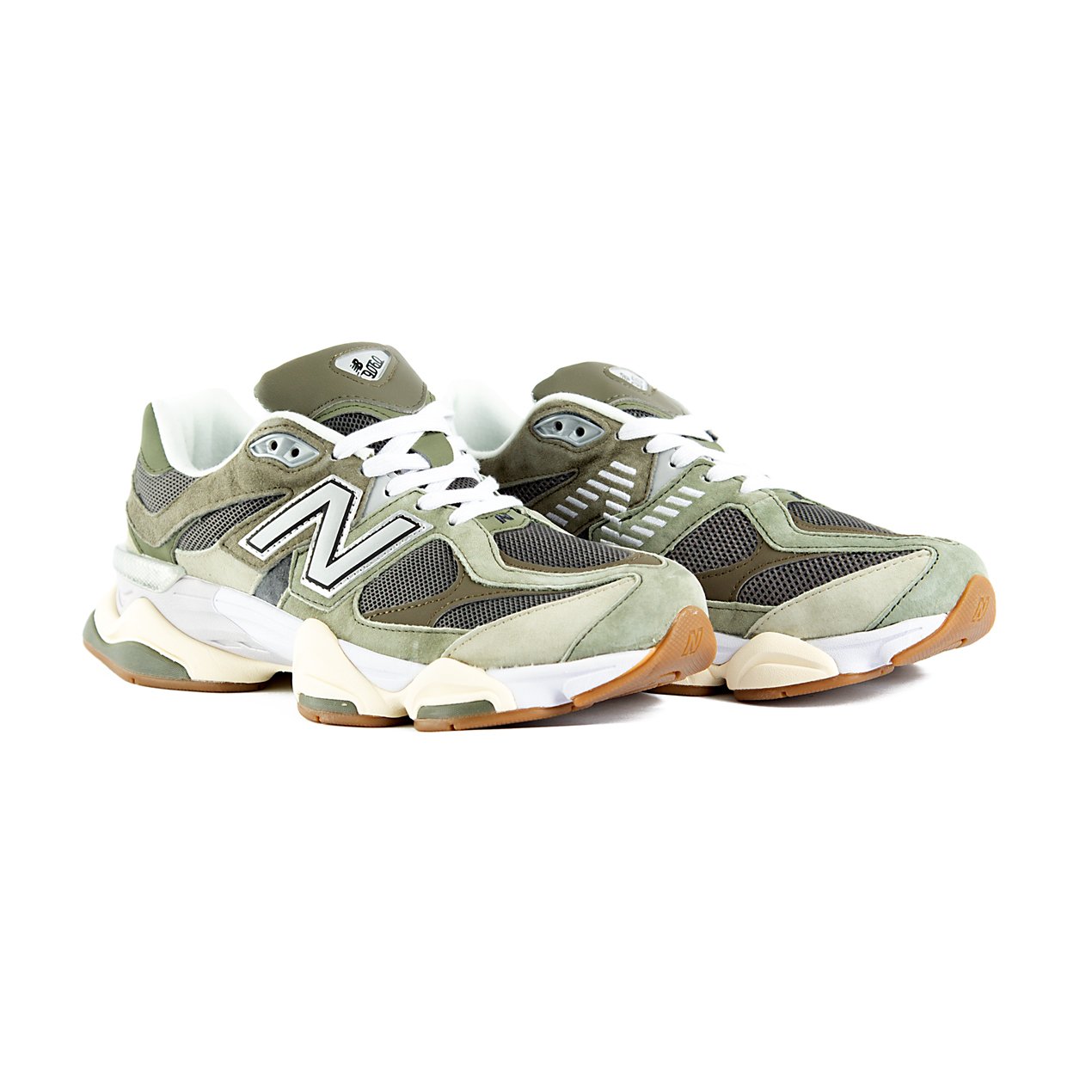 New Balance 9060 Green/Grey: Retro-Futuristic Lifestyle Sneakers