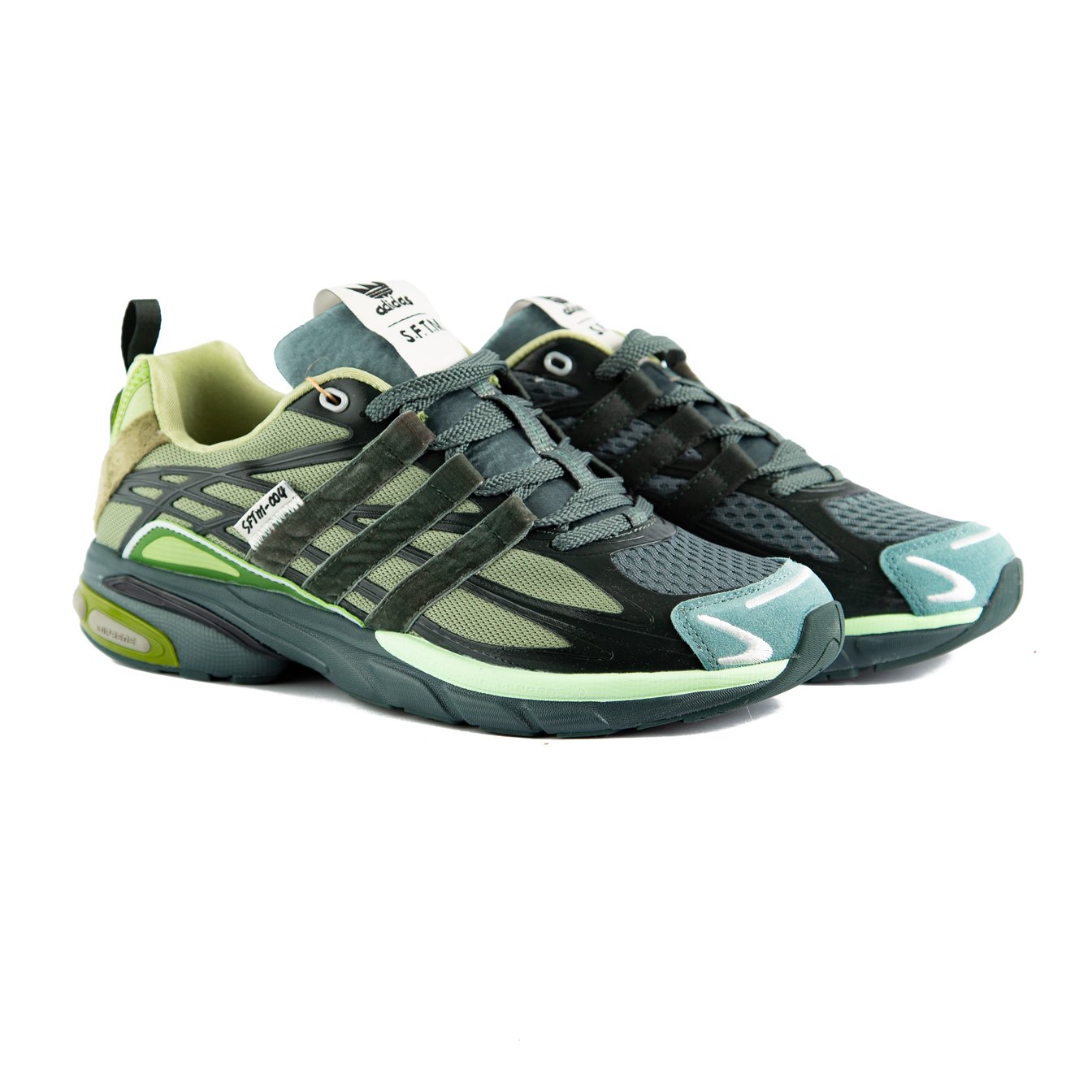 Adidas Adistar Cushion x SFTM 'Shadow Green' Sneakers