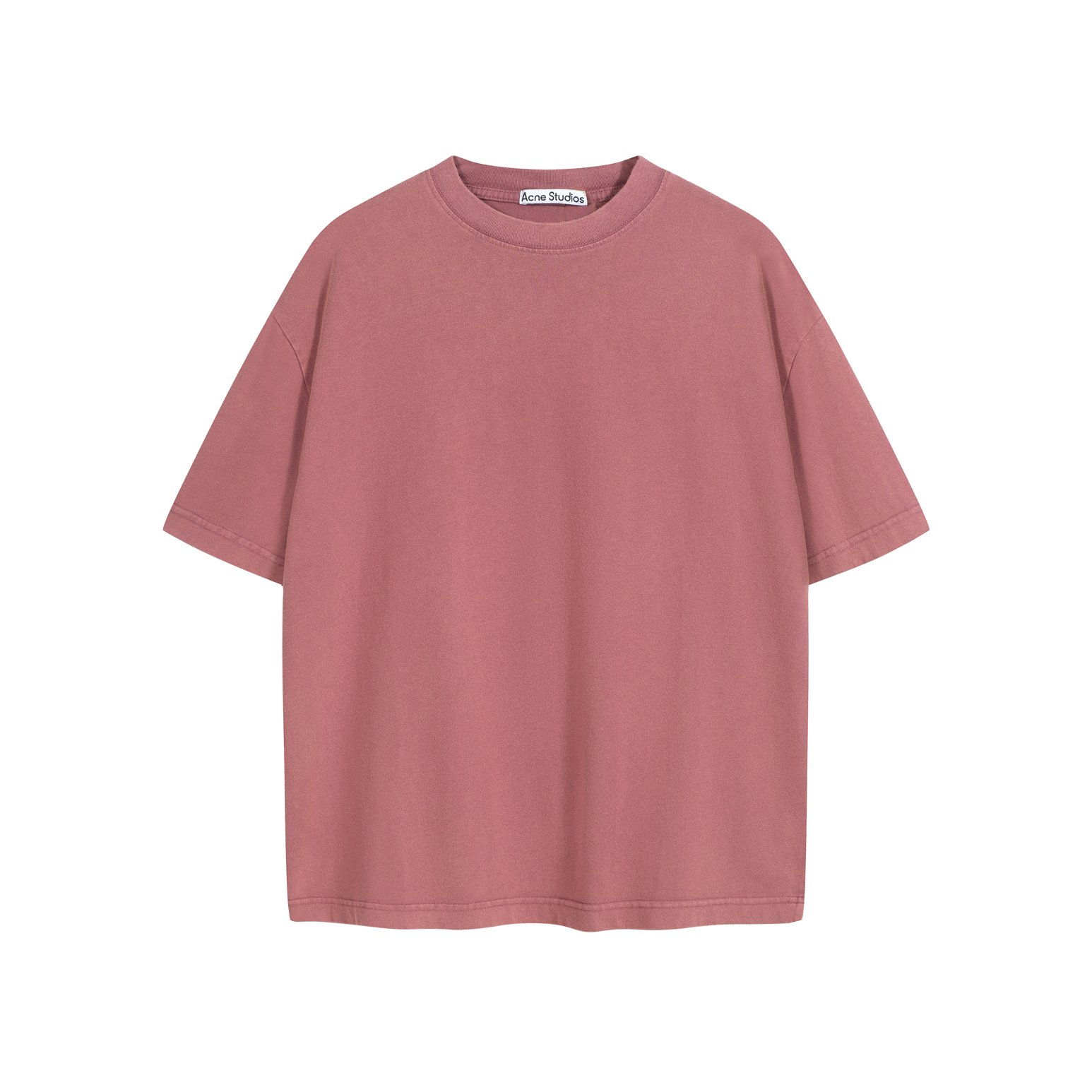 Acne Studios Dusty Pink Relaxed Fit T-Shirt - Unisex Cotton