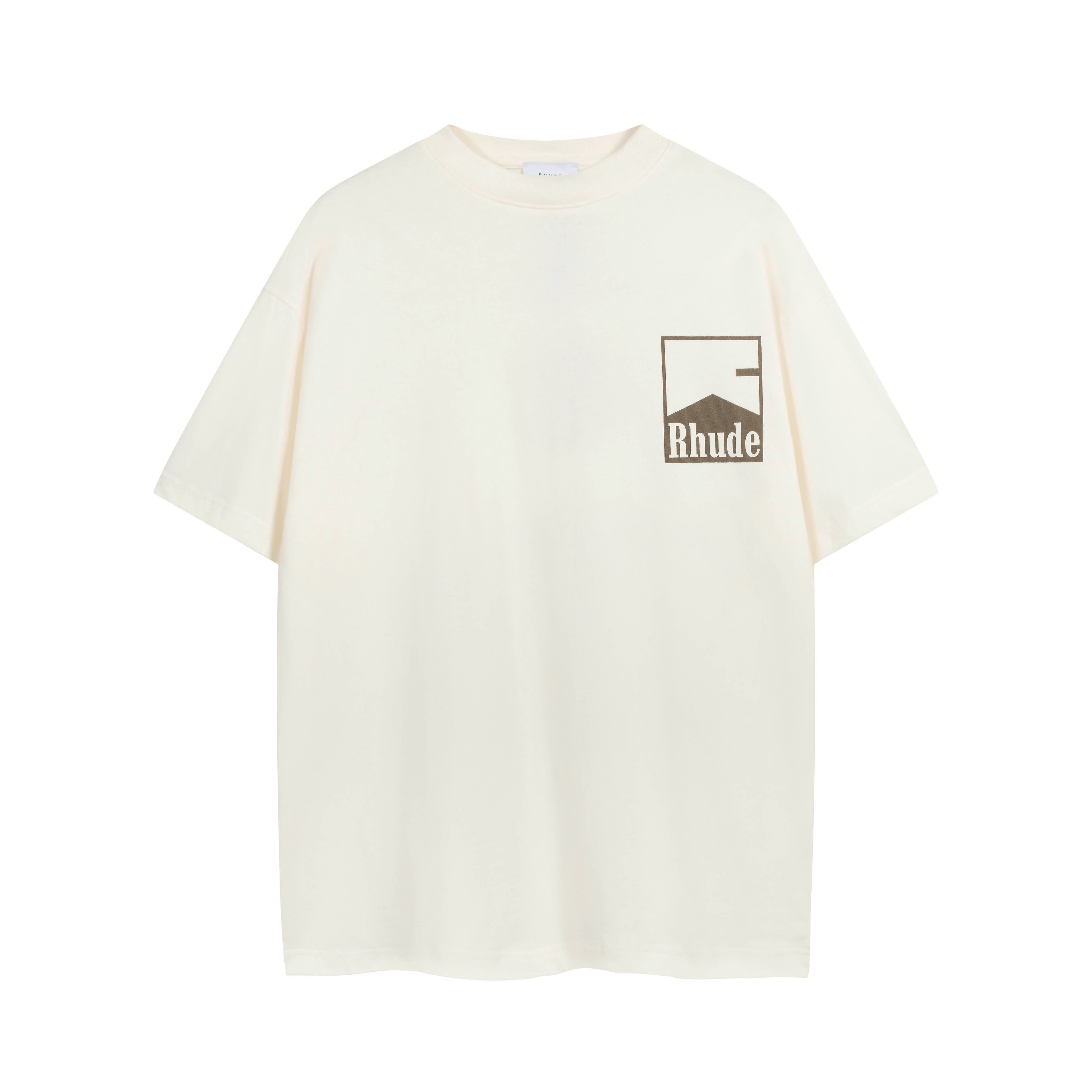 Rhude Moonlight Vintage White Mountain Logo T-Shirt