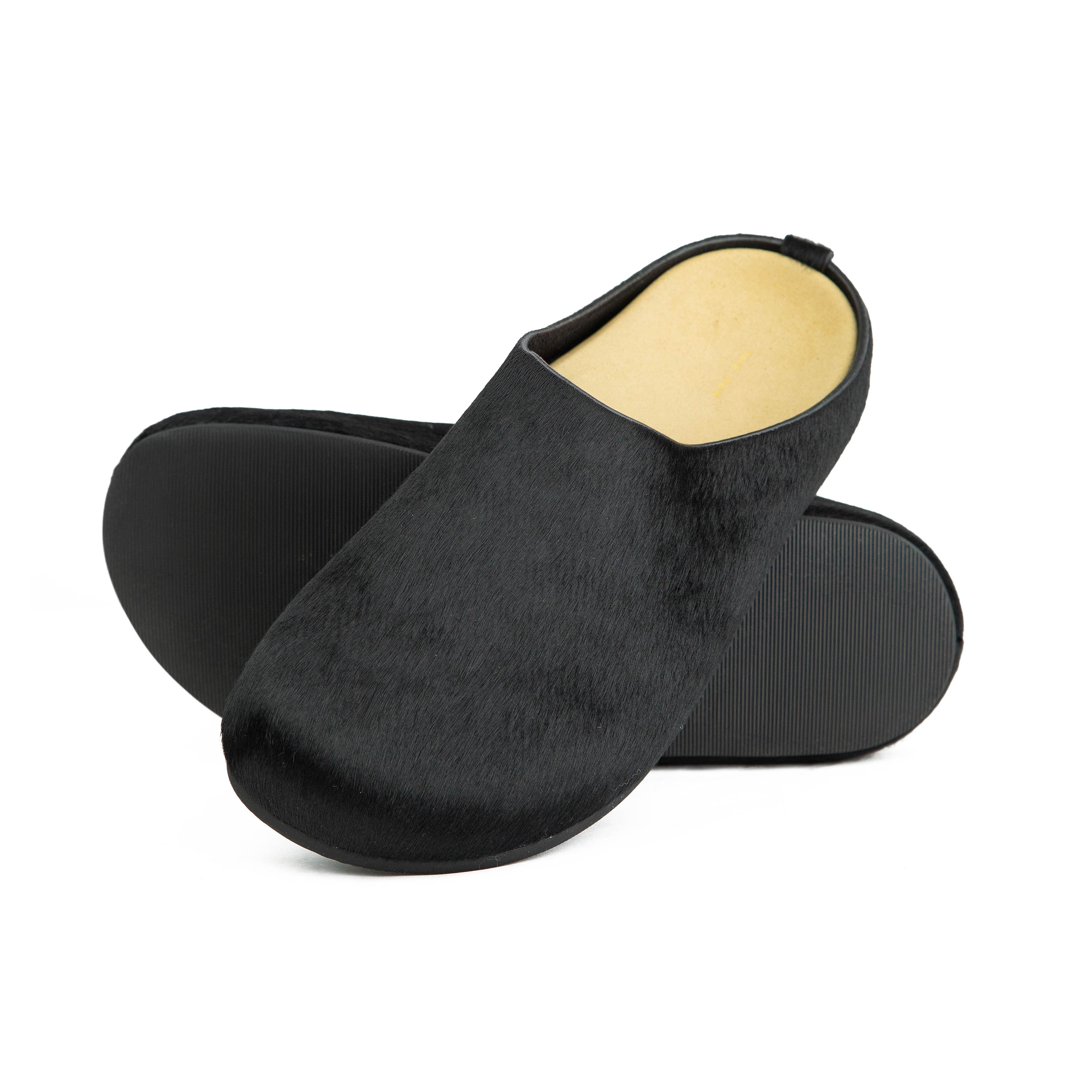 Fear of God The California Pony Hair Mules - Black Luxury