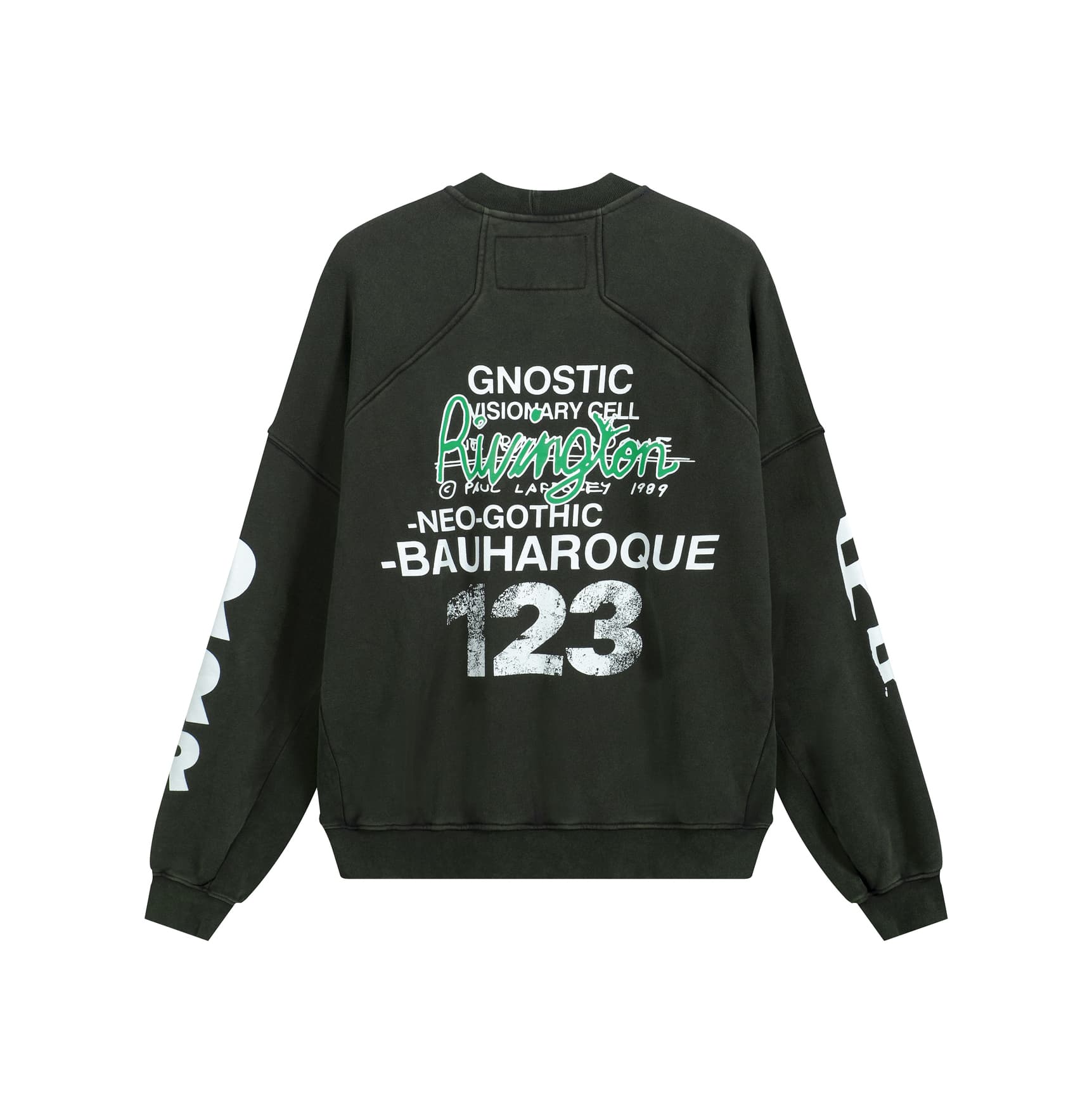 R!R!R! Gnostic Visionary Cell Oversized Sweatshirt