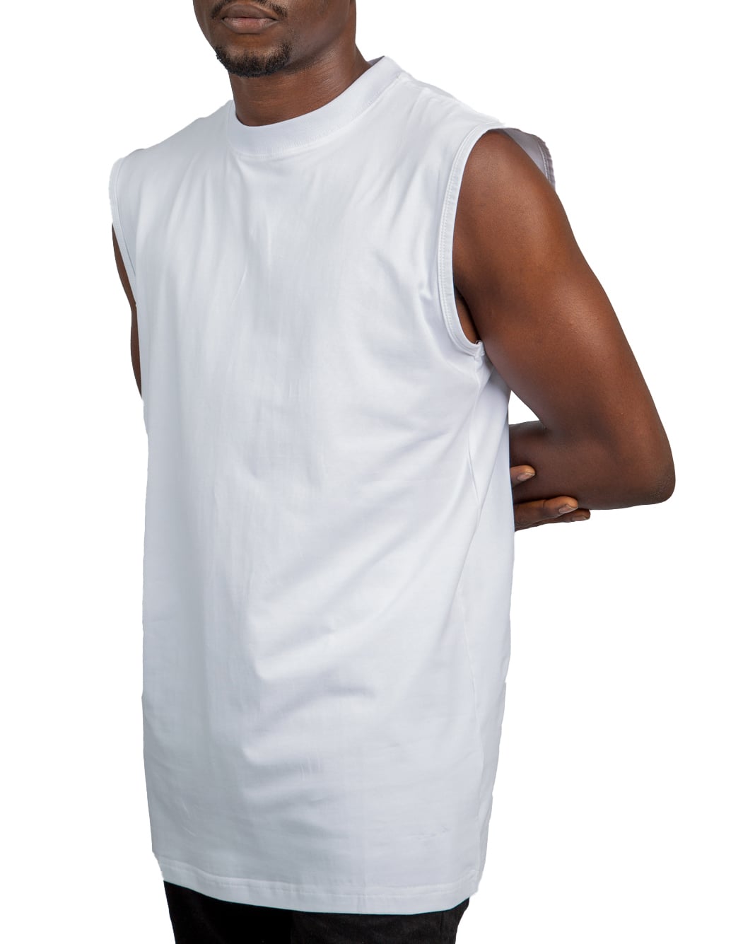 Pro Club Sleeveless Tee | White Muscle Shirt