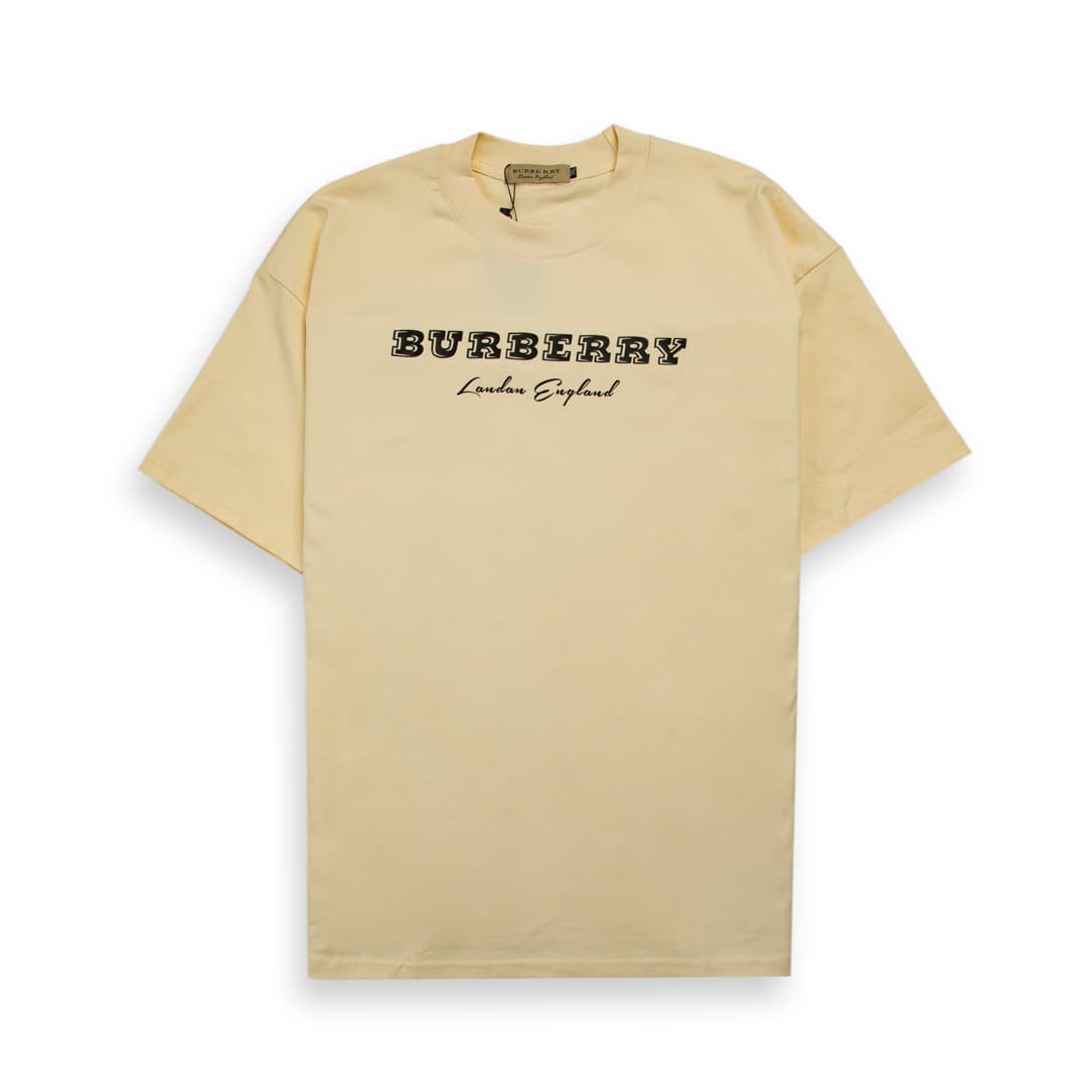This is a short-sleeved, crew-neck t-shirt from the luxury fashion house Burberry.