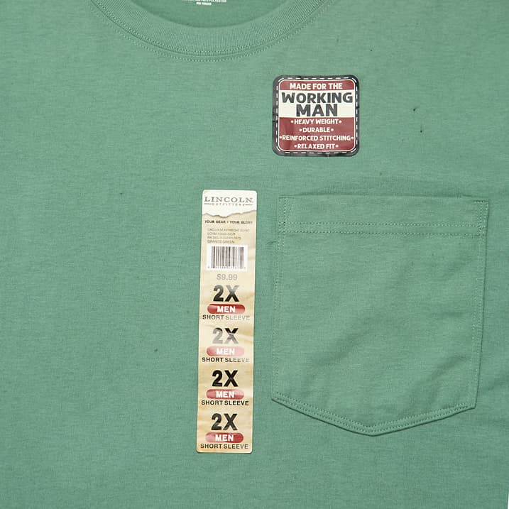 A classic-fit, short-sleeve T-shirt designed for durability and comfort as workwear or casual wear.