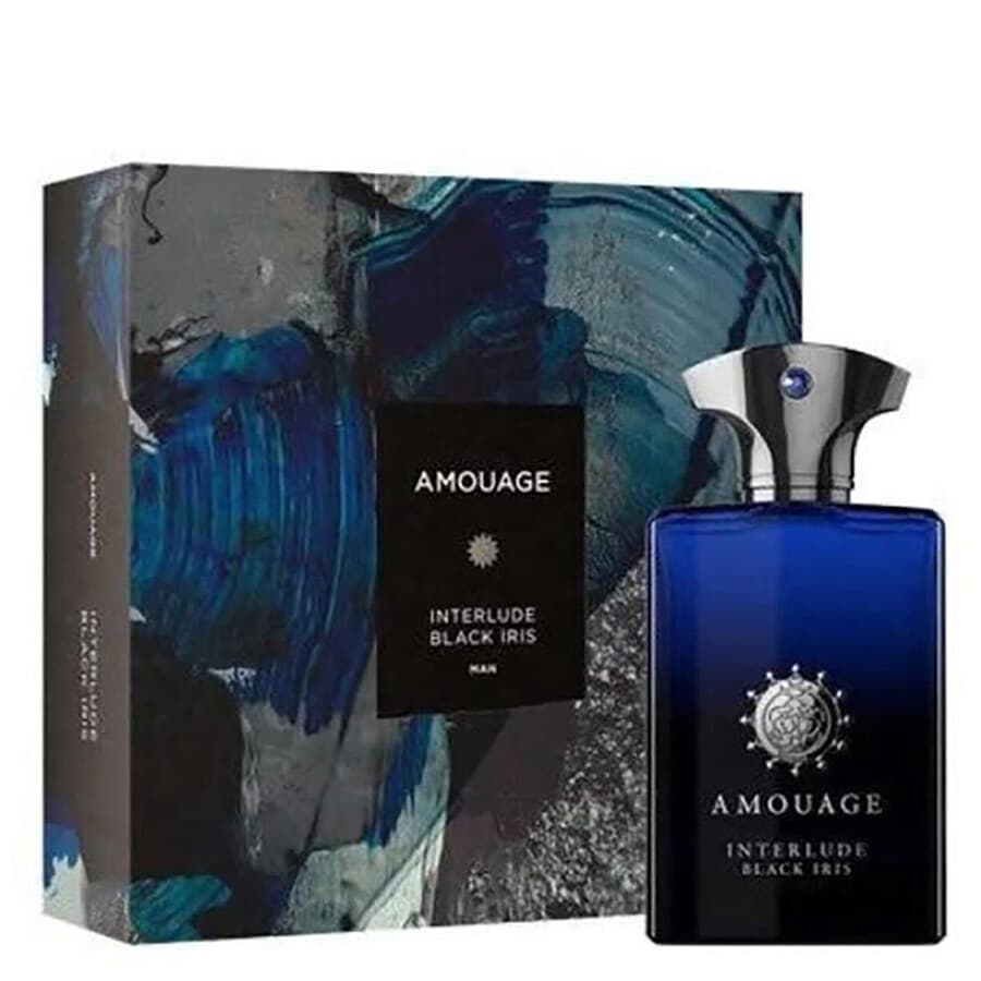 Amouage Men's Interlude Black Iris Eau de Parfum Cologne 3.3 oz/ 100 ml
