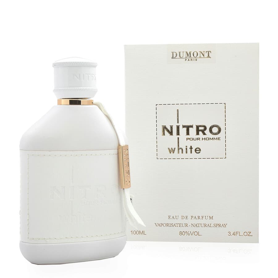 Dumont Men's Nitro White EDP Spray 3.4 oz Fragrances