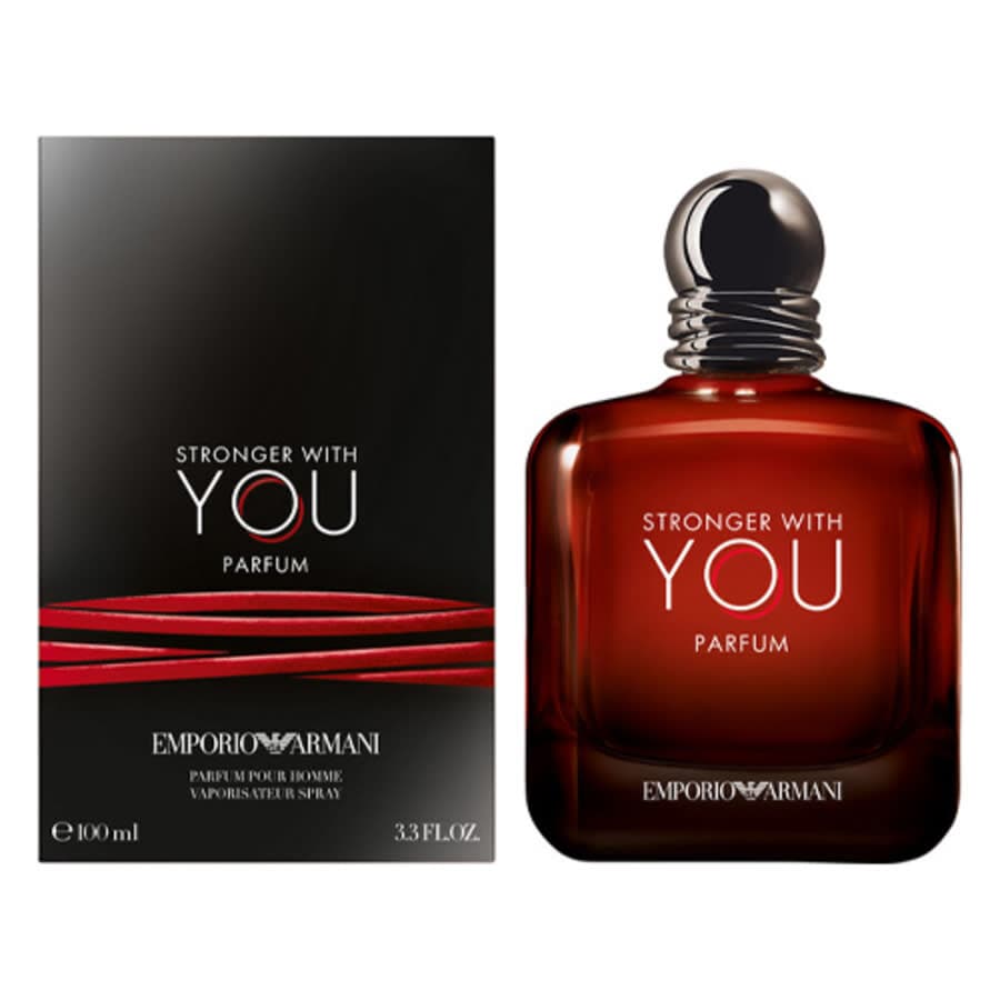Giorgio Armani Men's Stronger With You Parfum 3.3 oz Fragrances