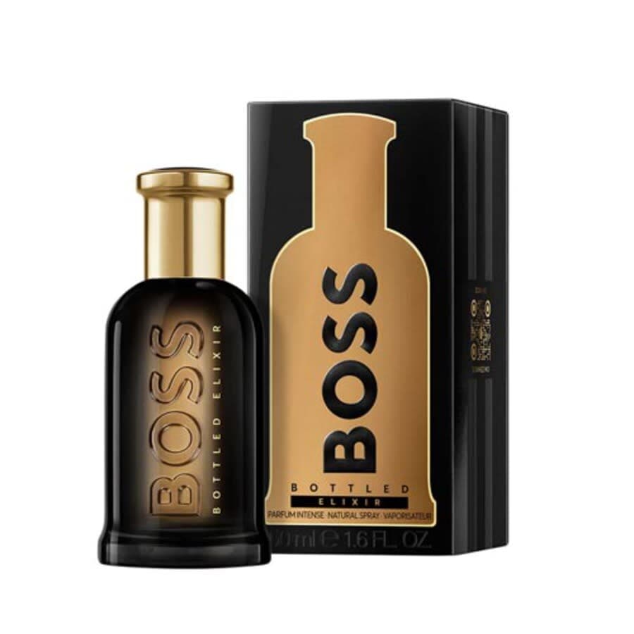 Hugo Boss Men's Perfume Bottled Elixir Perfume Spray 3.4 oz Fragrances