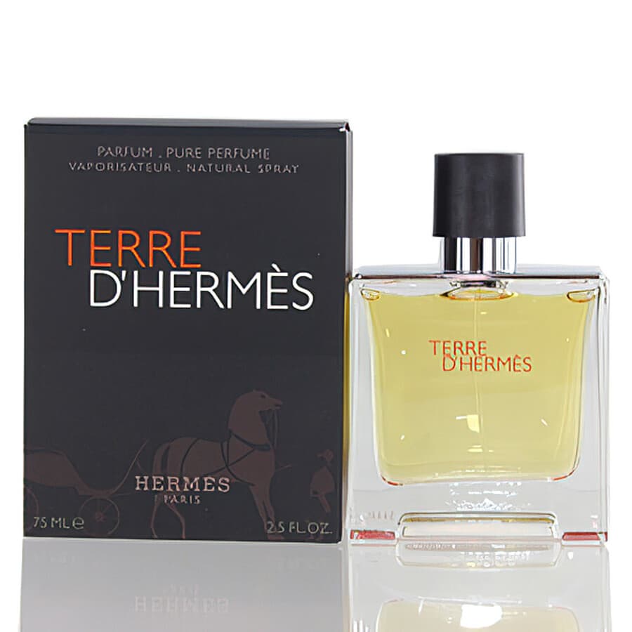 Hermes Terre Dhermes / Pure Perfume Spray 2.5 oz (75 ml) (m)