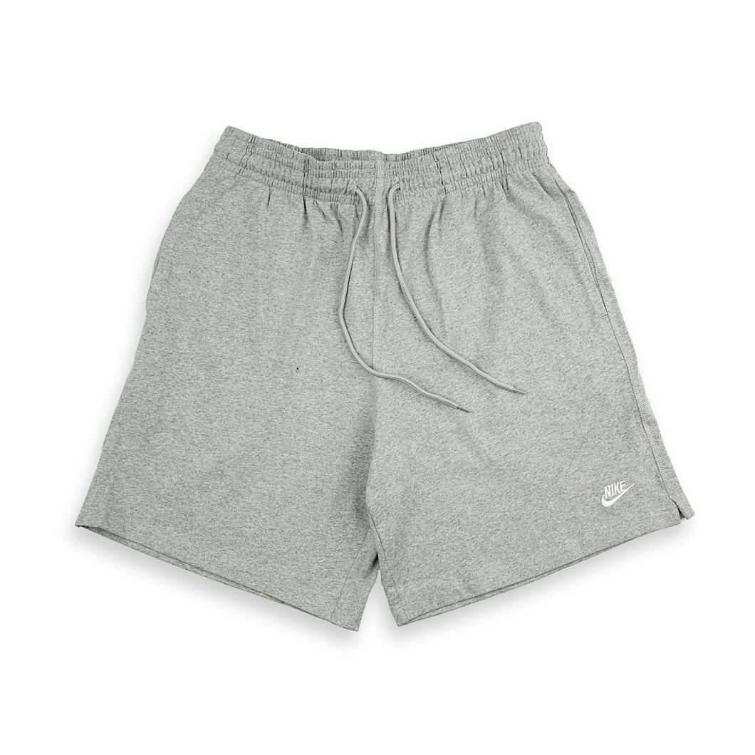 nike club shorts dark grey