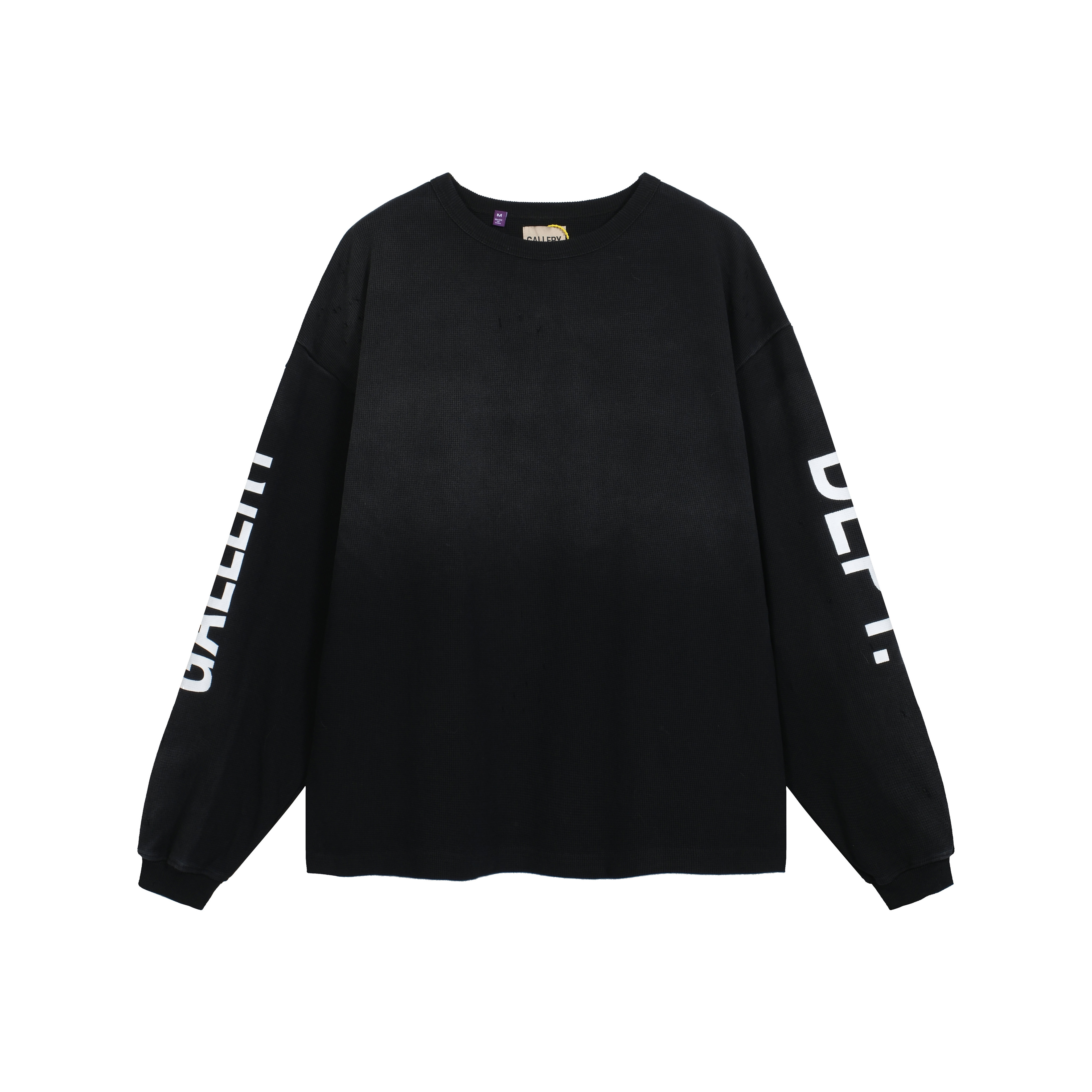 Gallery Dept. Dip-Dye Oversized Graphic Long Sleeve Tee